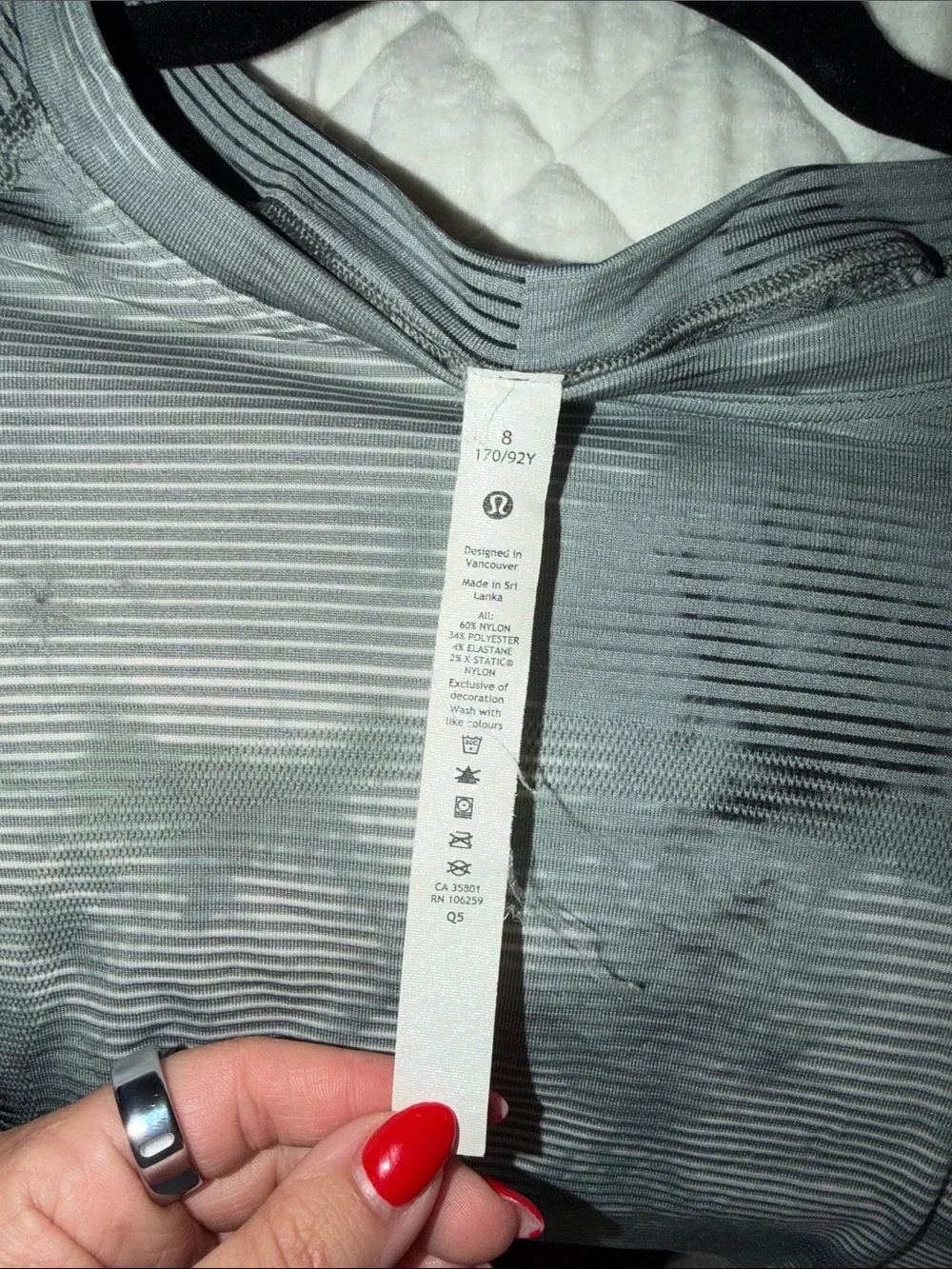 Lululemon tie-dye long sleeve